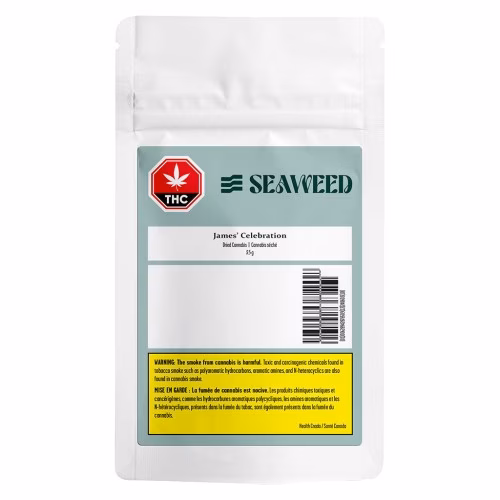Seaweed Craft Cannabis - James' Celebration: Craft Small Batch Rotational