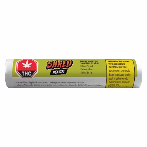SHRED - Island Smoothie Heavies Diamond & Disty Infused Pre-Roll