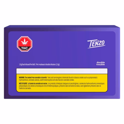 Tenzo - Double Trouble Infused Pre-Roll
