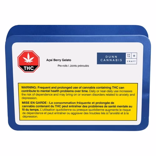 Dunn Cannabis - Acai Berry Gelato Pre-Rolls