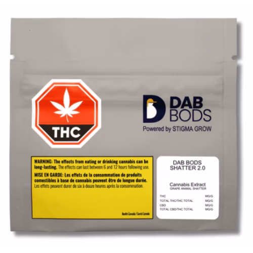 Dab Bods - Grape Animal Shatter