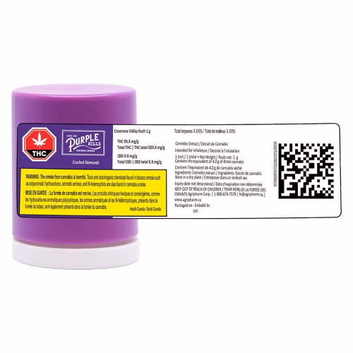 Purple Hills - Crushed Diamonds – Creemore Valley Kush