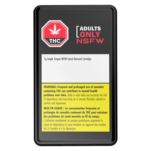 Adults Only - Jungle Tongue NSFW Liquid Diamond 510 Thread Cartridge