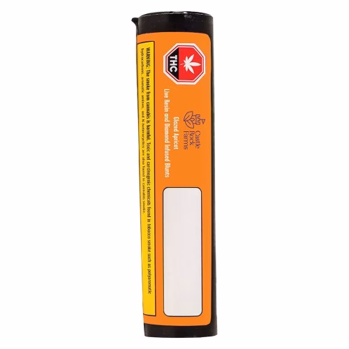 Castle Rock Farms - Glazed Apricot Live Resin & Diamond Infused Blunt