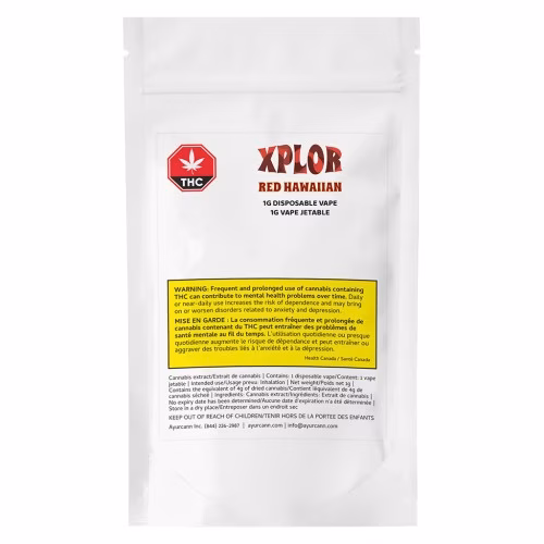 XPLOR - Red Hawaiian Disposable Vape