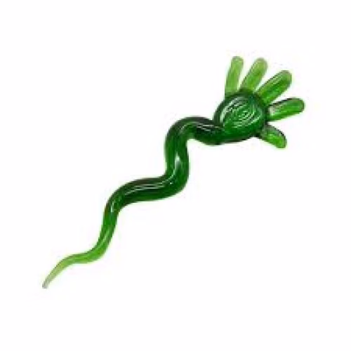 5" Slime Spiral Sticky Hand Glass Dabber