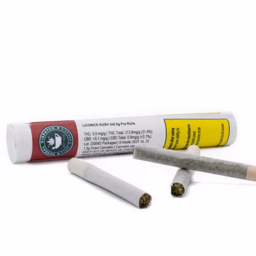 Herbal Dispatch - Licorice Kush Pre-Rolls
