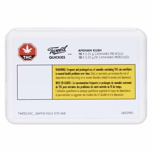 Tweed - Quickies Afghan Kush