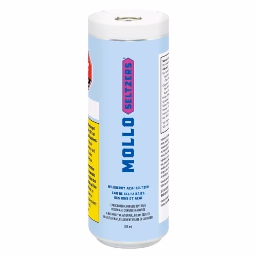 Mollo - Wildberry Açai Seltzer 4 x 355mL