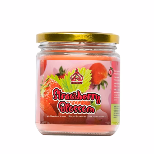 Smoke Out Odour Eliminating Candle - 13oz (Strawberry Blossom)