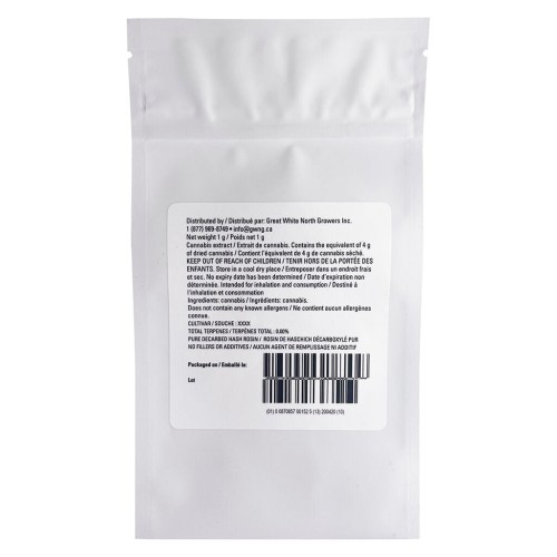 Red Market Brand - Decarbed Hash Rosin