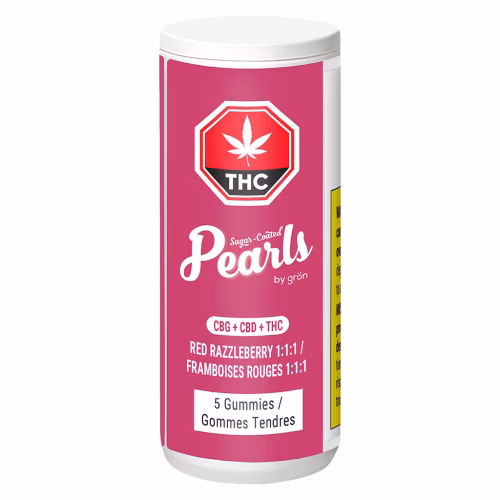 Pearls by Grön - Red Razzleberry 1:1:1 CBG/CBD/THC