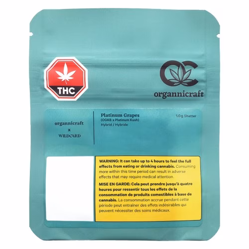 Organnicraft - Platinum Grapes Shatter