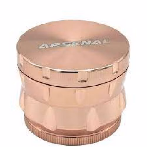 Arsenal Locker 4 - Piece Grinder Rose Gold 63mm
