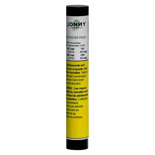 Jonny Chronic - Live Resin Taster Pack Infused (Cherry Bomb, Northern Lights, Apricot Head)