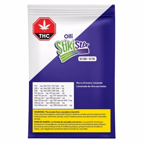 Stikistix - 3:1 Sour Berry Dreamy Limeade CBN/THC
