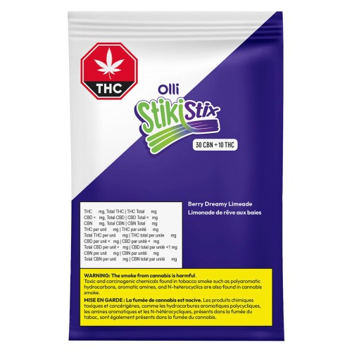 Stikistix - 3:1 Sour Berry Dreamy Limeade CBN/THC