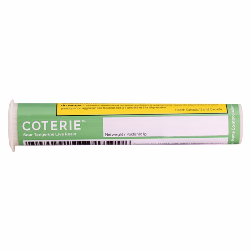 Coterie - Sour Tangerine Live Resin 510 Cartridge