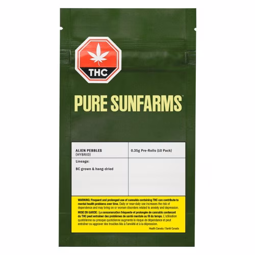 Pure Sunfarms - Alien Pebbles Pre-Roll