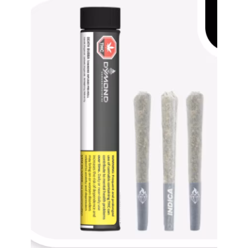 Dymond Concentrates 2.0 - Death Bubba Diamond Infused Pre-Rolls