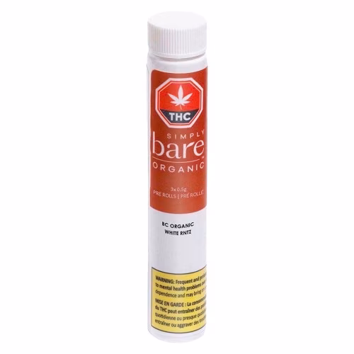 Simply Bare - BC Organic White Rntz Pre-Rolls
