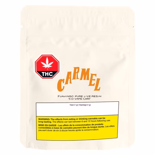 Carmel - Flamingo Pure Live Resin 510 Thread Cartridge