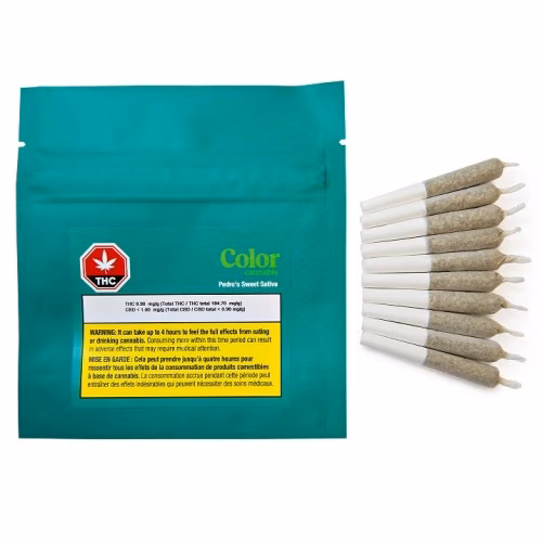Color Cannabis - Pedro's Sweet Sativa Pre-Rolls