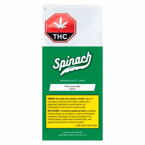 Spinach - Spinach HITZ - Pink Lemonade All-in-One Vape
