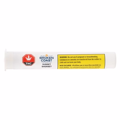 Broken Coast - Sunset Sherbet Pre-Rolls