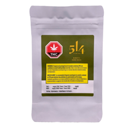 514 Cannabis - Villeray Vape - Amnesia Haze Cured Rosin 510 thread Cartridge