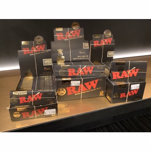 Raw Black Rolling Papers