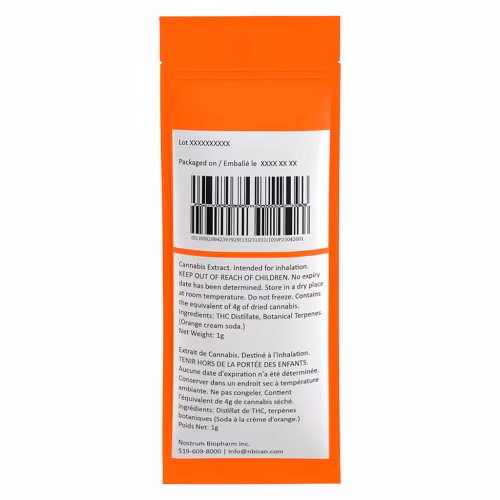 Dank Diner - Orange Cream Soda 510 Thread Cartridge