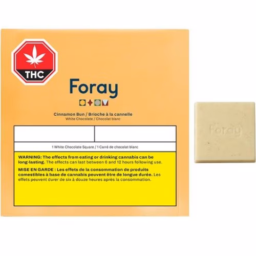 Foray - Cinnamon Bun Chocolate Square