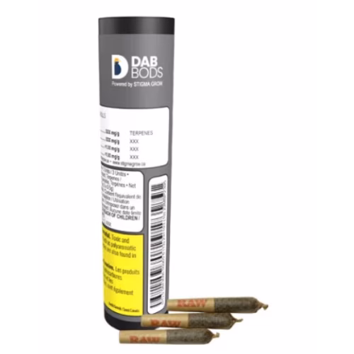 Dab Bods - Motor Breath 60's Double Infused Pre-Rolls