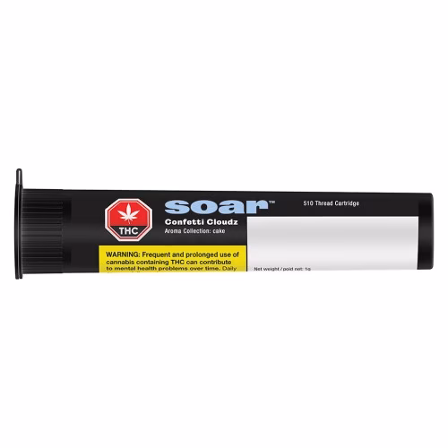 Soar - Confetti Cloudz Vapour 510 Thread Cartridge