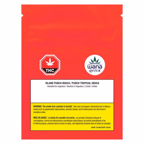 Wana - Quick Island Punch Indica Soft Chews