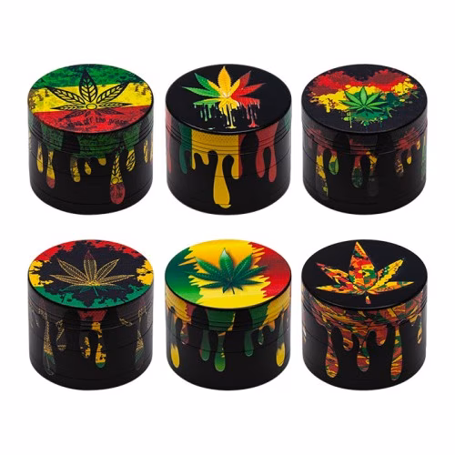 Rasta Leaf 4 Stage Grinder