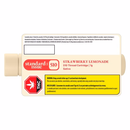 Standard Issue - Strawberry Lemonade 510 Thread Vape Cartridge