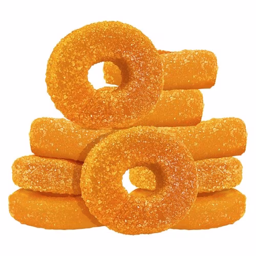 Olli O's - 100 THC Multipack Sour Peach Gummies