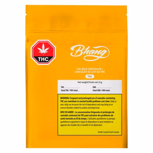 Bhang - THC Milk Chocolate Bar