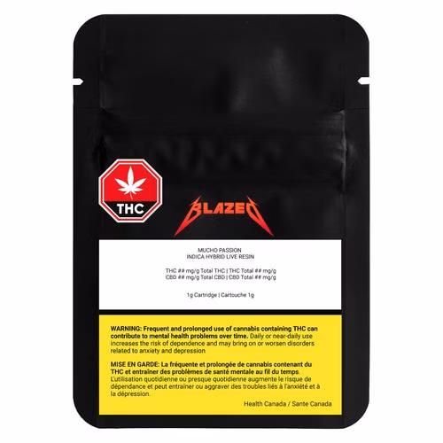 BLAZED 2.0 - Mucho Passion Vape Cartridge