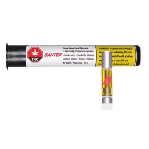 Grape Galaxy Liquid Diamond Prefilled Vape Cartridge