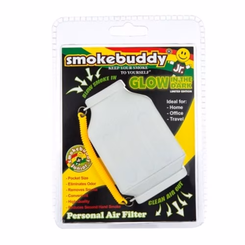 SMOKE BUDDY JUNIOR GLOW WHITE