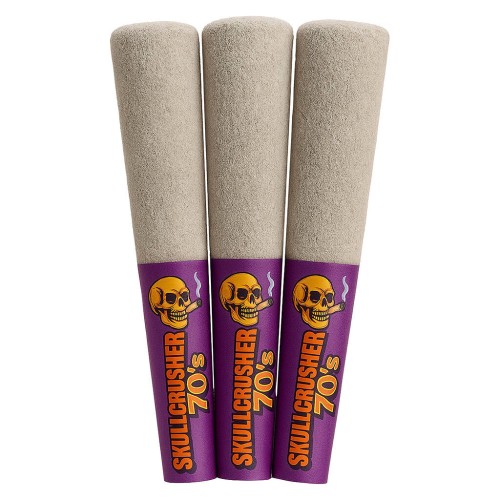 Skullcrusher 70's by RAD - Iced Raspberry - Quad Diamond Infused Pre-Roll
