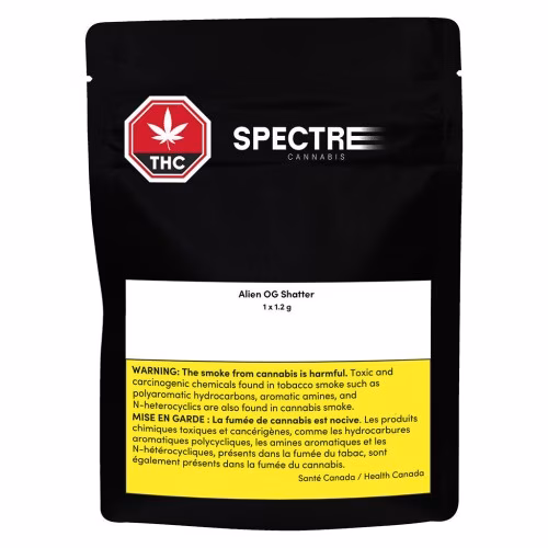 Spectre Cannabis - Alien OG Shatter