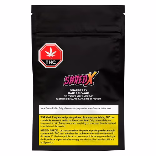 SHRED X - Gnarberry 510 Thread Cartridge