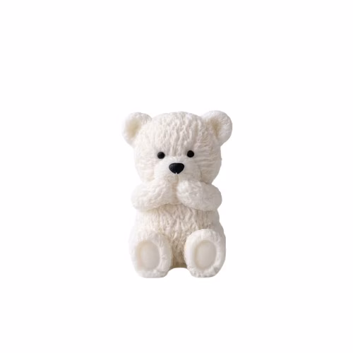 Green Bear Candle