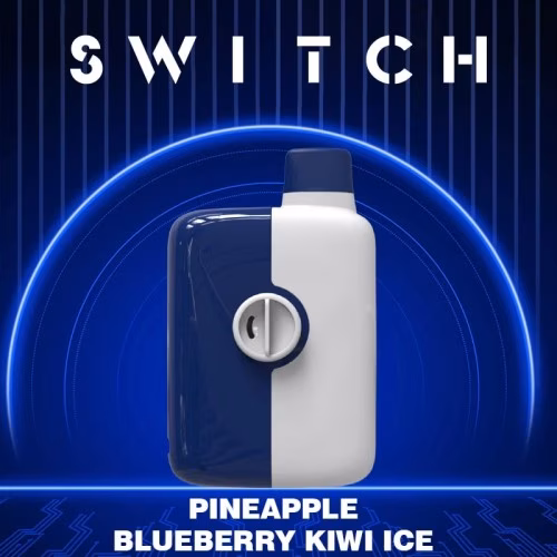 MR FOG SWITCH 5500 PINEAPPLE BLUEBERRY KIWI ICE BOLD