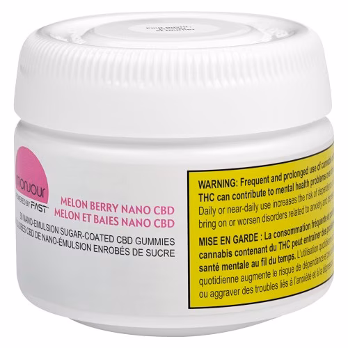 Monjour - Melon Berry Nano CBD Gummies