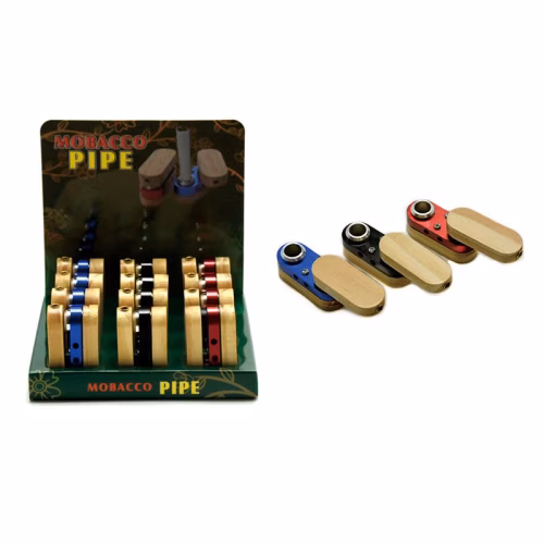 MONKEY PIPE MULTI COLOR& WOOD